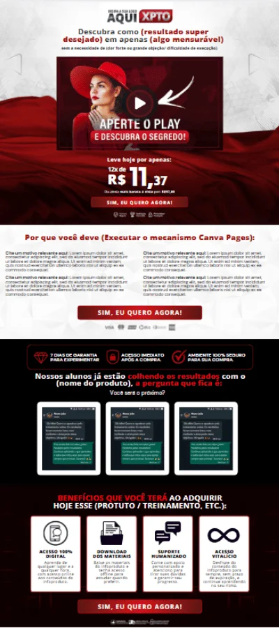 Página de Vendas 40